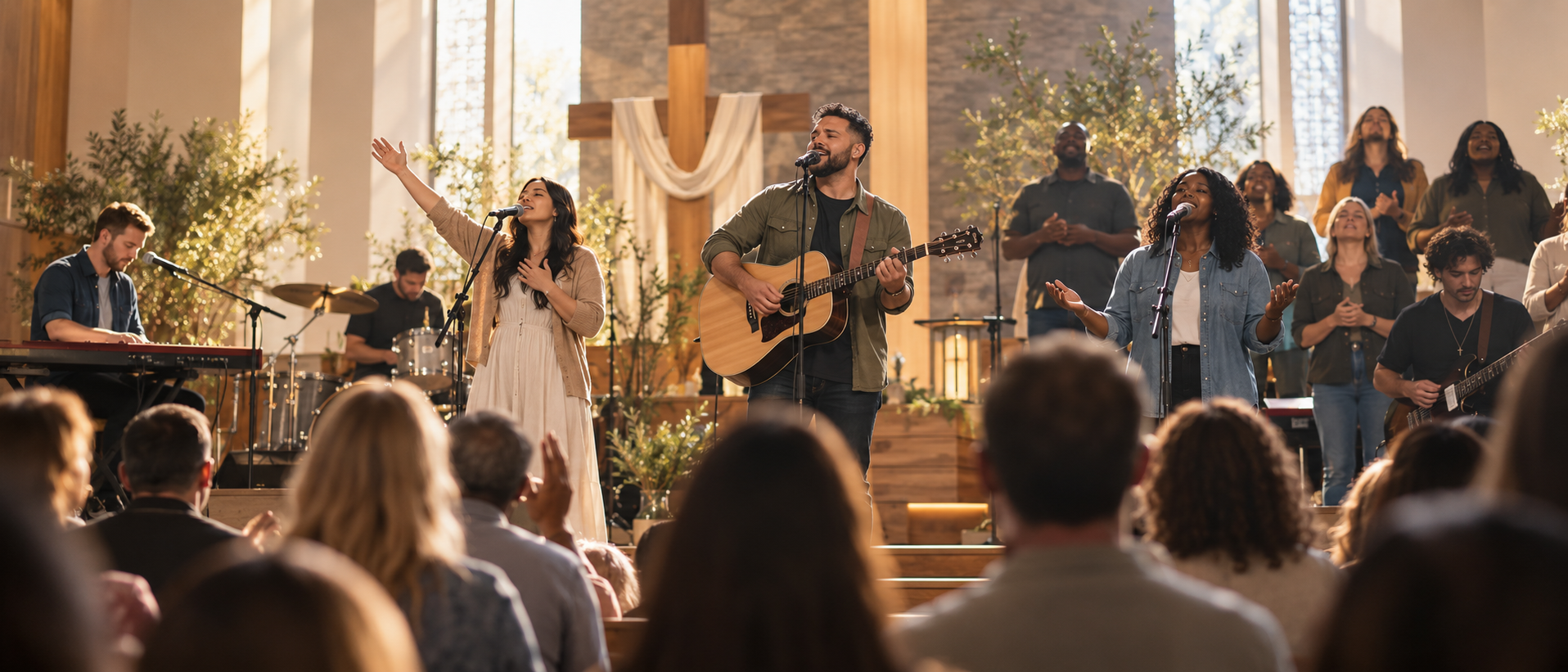 Christian Music music editorial artwork