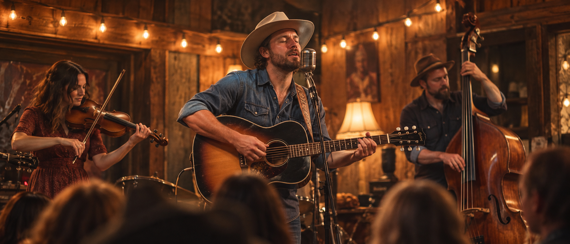 Country music editorial artwork
